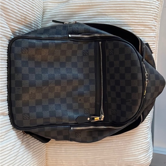 Louis Vuitton Black Damier Michael Backpack 🎒 Excellent Condition - Picture 4 of 4